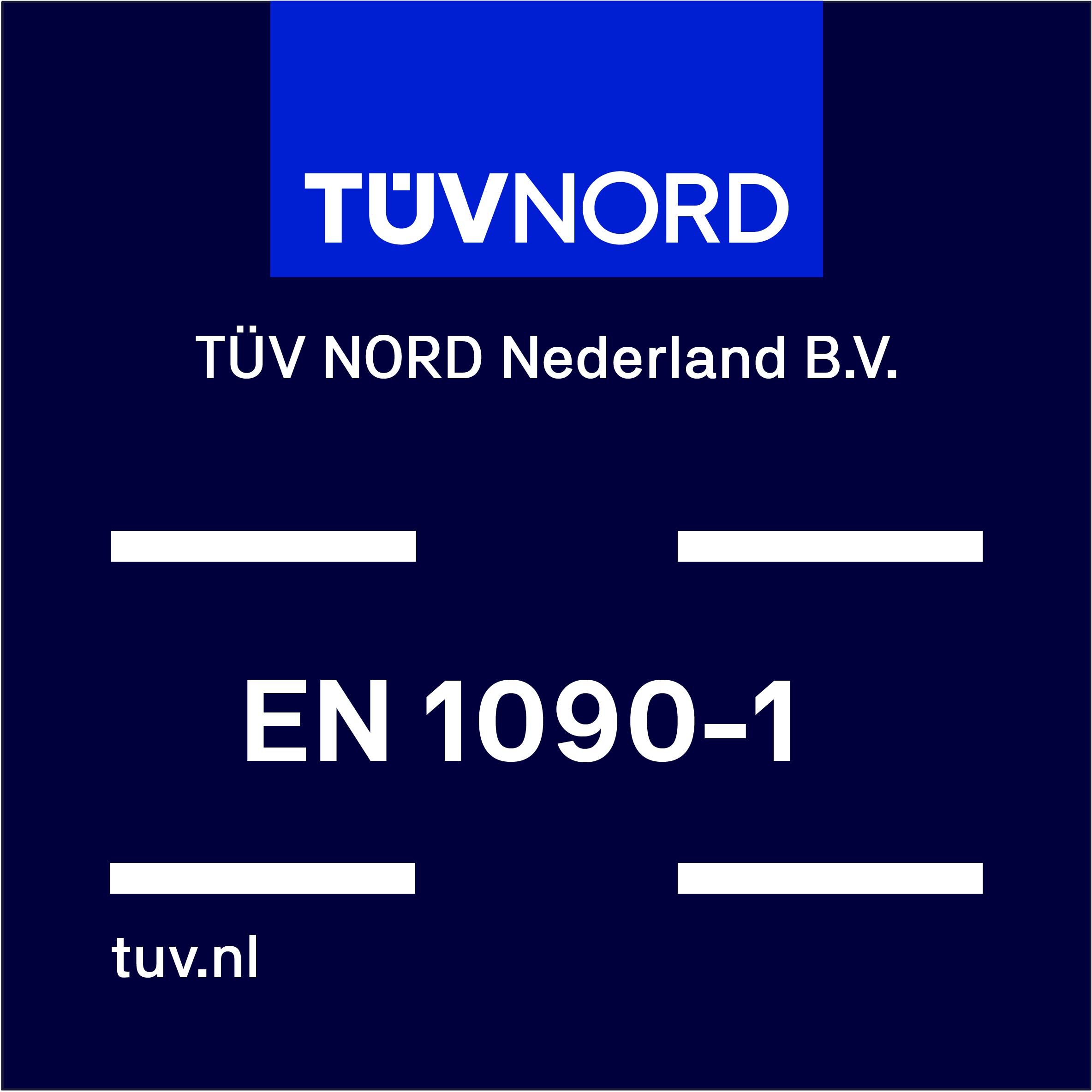 TÜV Nord Nederland Mark of Conformity